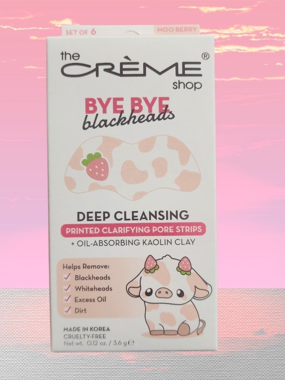 The Crème Shop Bye Bye Blackheads Deep Cleansing Pore Strips
